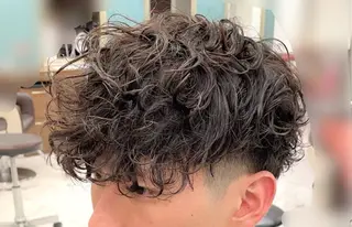 パーマ メンズ 👑駅近メンズサロン パーマ特化北千住👑のヘアスタイル
