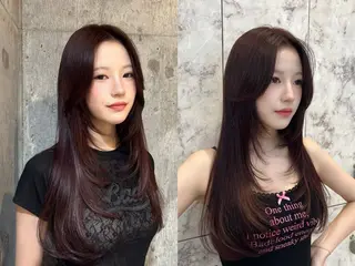 ロング レイヤーカット 新宿🤍Maiのヘアスタイル