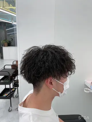 パーマ メンズ SALOWIN札幌大通店所属・札幌メンズ専門美容師 🌪SHO🌪️のヘアスタイル