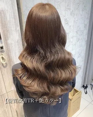 ロング カラー Pentas所属・〜貴女の人生に寄り添 う〜オダ　ジュンペイのヘアスタイル