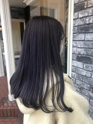 カラー リーフレ所属・榊原 七菜花のヘアスタイル