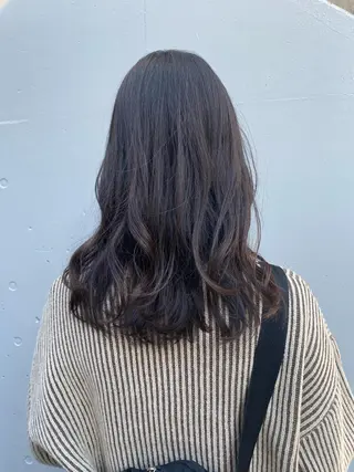 ミディアム カラー les baladins du miroir所属・🍃YURI 🍃のヘアスタイル