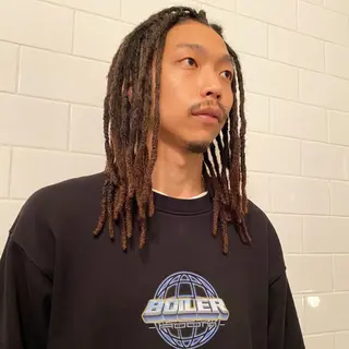 セミロング カラー パーマ ヘアアレンジ メンズ キッズ ネイル マツエク・マツパ 中元 淳のヘアスタイル