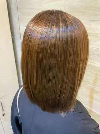 ロング カラー パーマ 初めでも安心🌟 newi町田✂のヘアスタイル