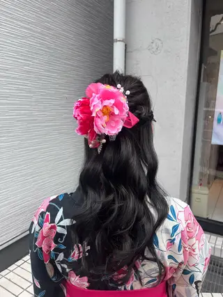 ロング ヘアアレンジ 🩰モテ艶girly ヘア🪽彩香‎🪡⟡のヘアスタイル