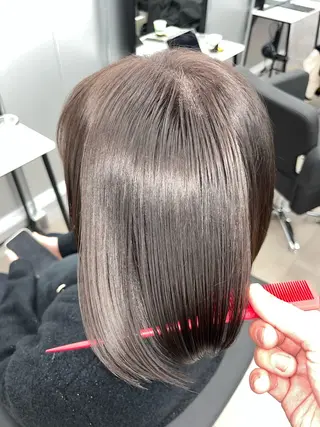 ショート カラー パーマ 🌈艶髪/髪質改善 新宿itouのヘアスタイル