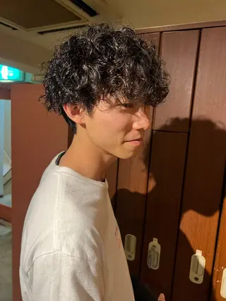 ショート Maestro所属・🪼個性、雰囲気🪼 ⛈オカダ🎧のヘアスタイル