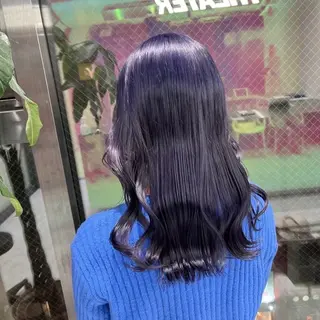 ロング カラー 大人っぽ艶暗髪レディ 🩶takuto🩶のヘアスタイル