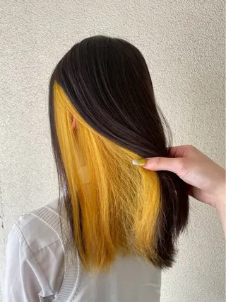 カラー 暖色color🍒 あやかのヘアスタイル