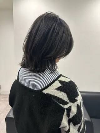 ミディアム カラー lelu所属・lelu / 佐々木のヘアスタイル