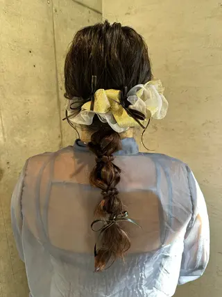 ヘアアレンジ 女性に人気♪ はやしほのかのヘアスタイル