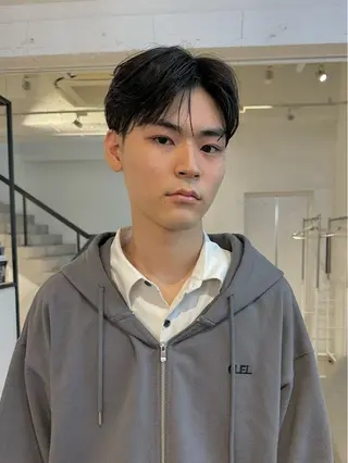 ショート メンズ 🇰🇷カルマパーマ kaito🇰🇷のヘアスタイル