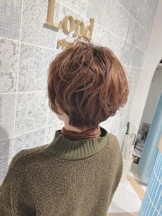 ショート lond strada所属・🌟モテ髪ショート 🌟店長　津賀涼のヘアスタイル