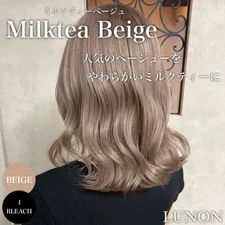 ミディアム カラー 💛ブリーチで叶える 💛垢抜けカラー🌈のヘアスタイル