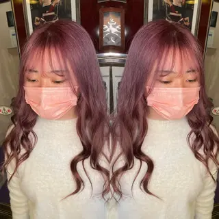 ロング カラー 👑派手髪/カット 👑ANRYのヘアスタイル