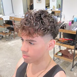 パーマ メンズ lucy.所属・🏝🌞メンズ人気 平澤日向🌞🏝のヘアスタイル