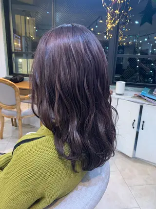 セミロング 💛ハイトーン💛 りむのヘアスタイル