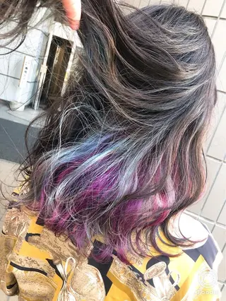 セミロング 透明感韓国ヘア♡ みつきのヘアスタイル