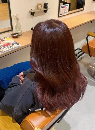 セミロング カラー Manami / Locoのヘアスタイル