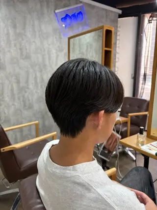 ショート パーマ メンズ カルマ・ニュアンス パーマ　須田龍世のヘアスタイル