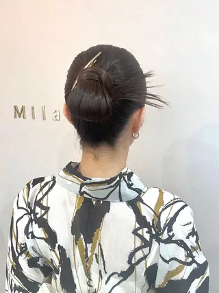 セミロング エクステ＆ヘアセット Milaのヘアスタイル