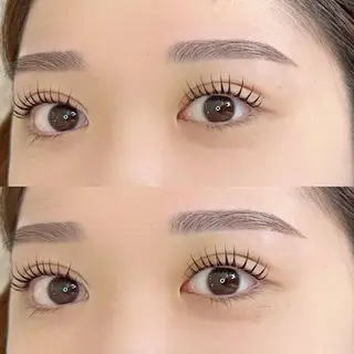 パーマ 眉毛とまつ毛パーマ専門店　ロレインブロウ　阿倍野店所属・ロレインアイ天王寺 NOA 🌝💫のマツエク・マツパデザイン