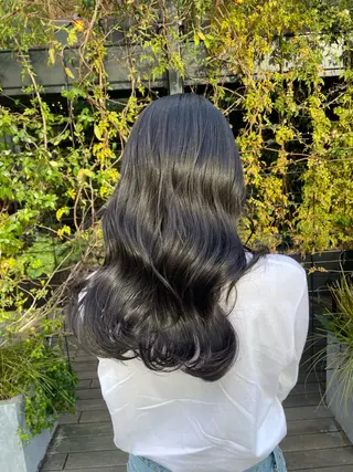 ロング カラー 🍑まき/カット /髪質改善カラー🍑のヘアスタイル