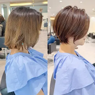ショート お悩み解決ひし形 ショート✂️　イガワのヘアスタイル