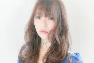 ミディアム カラー パーマ ヘアアレンジ メンズ 代官山/恵比寿所属・髪質改善/縮毛矯正 専門　代官山/恵比寿のヘアスタイル