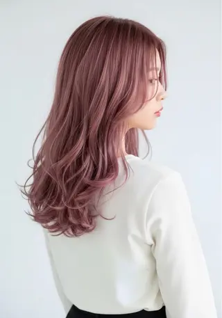 ロング 橋本 茉保のヘアスタイル