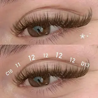 マツエク・マツパ AILEEN *のマツエク・マツパデザイン