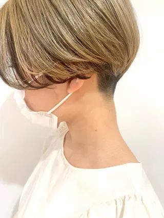 ショート カラー 🌈🌸あおき みちる🌟💗のヘアスタイル