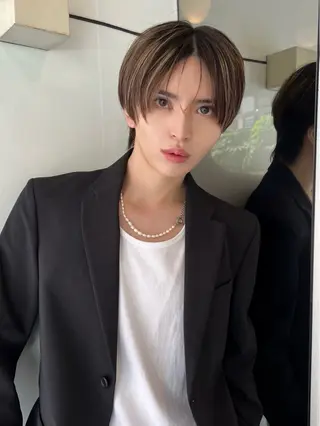 メンズ 曲がる縮毛矯正 髪質改善/西尾 幸樹のヘアスタイル