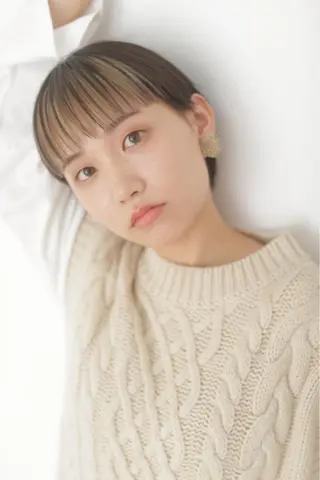 ショート 🍒serika 暖色カラー 🍒のヘアスタイル