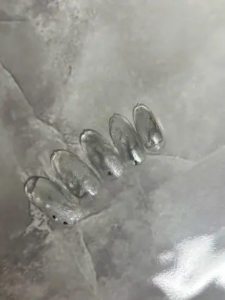 ネイル 三本 綾奈のネイルデザイン