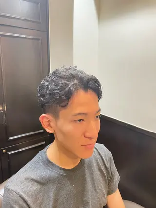 パーマ barber shop  神楽坂店所属・高原 璃久のヘアスタイル