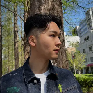 メンズ INORI|艶カラ ー|フェイスレイヤーのヘアスタイル