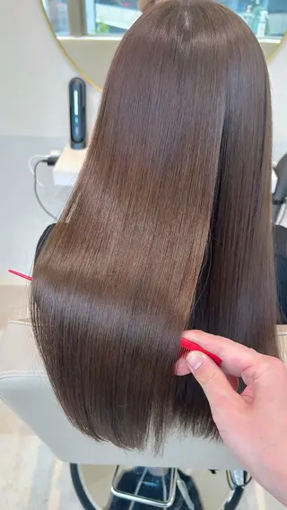 ロング カラー Eleanor枚方店 店長　飛鳥　薫のヘアスタイル