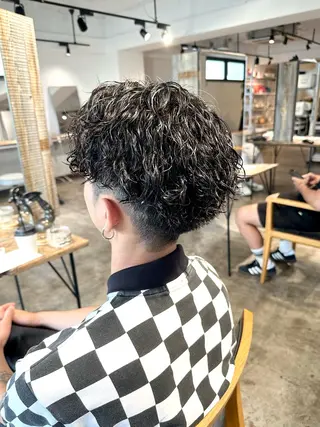 パーマ メンズ 骨格補正施術/メンズ 専門美容師/YUYAのヘアスタイル