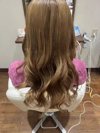 ロング カラー アンフール所属・amfoule KAI モデル募集中のヘアスタイル