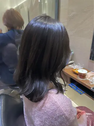 ミディアム 透明感カラー/艶髪 ♥柏谷菜穂♥のヘアスタイル