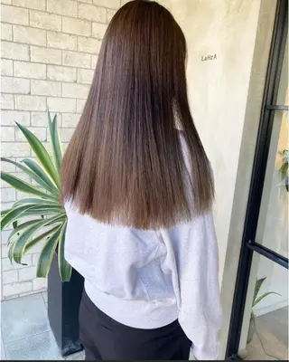 ロング パーマ 白木 葵のヘアスタイル