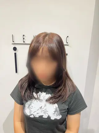 ロング LENAHC ist アベフミナのヘアスタイル