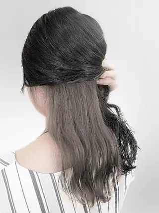 ロング カラー AUBE HAIR shinjuku所属・🌺夏の褒められヘア 🌺 NAO のヘアスタイル