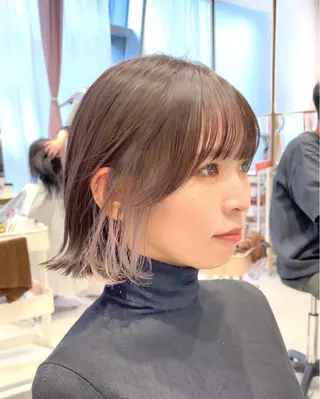 ミディアム カラー パーマ ヘアアレンジ レイヤーカット/ボブ /縮毛矯正✨大輝のヘアスタイル