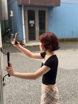 ミディアム RICCA HAIR所属・似合わせカラー/ 髪質改善のヘアスタイル