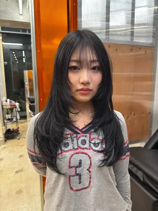 カラー sora/ハイトーン /透明感カラー🫧のヘアスタイル