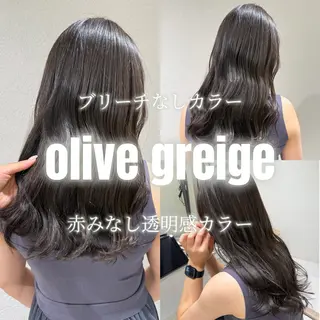 ロング カラー 🌿透明感カラー🌿 sayu／恵比寿のヘアスタイル