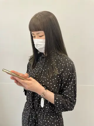 ミディアム カラー ダブルカラー🦖 /髪質改善⚡️しおりのヘアスタイル