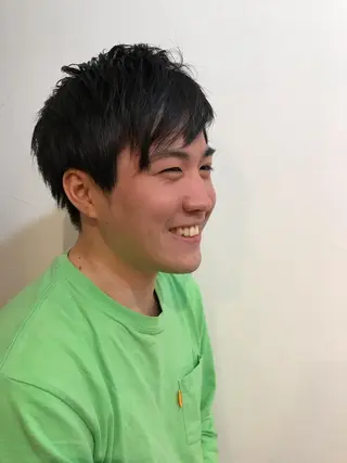 ショート メンズ OneWORLD所属・福井 稜平のヘアスタイル